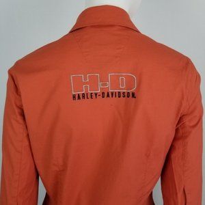 Harley Davison Button Down Shirt